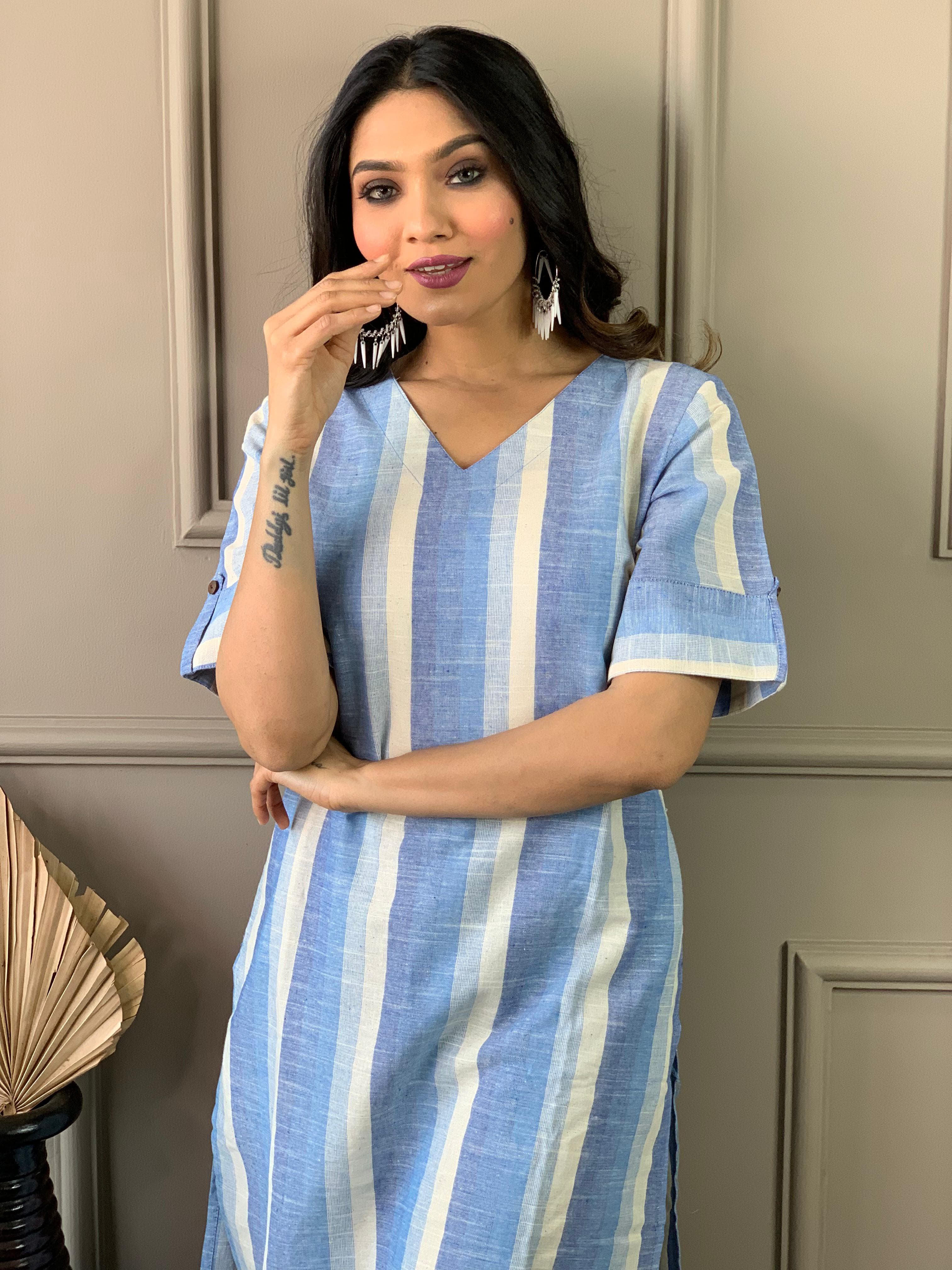 Breezy Comfort: South Cotton Kurta Set
