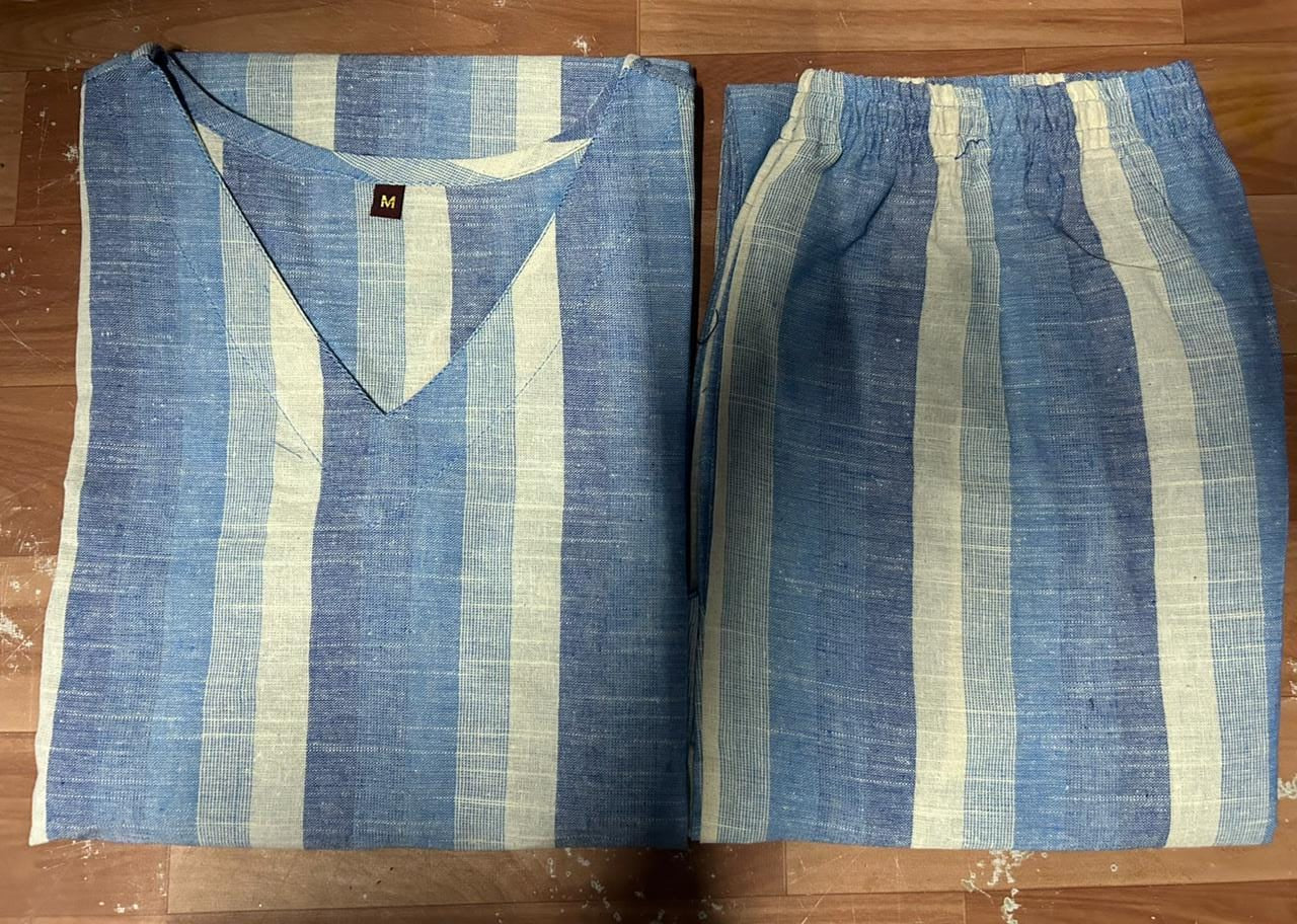 Breezy Comfort: South Cotton Kurta Set