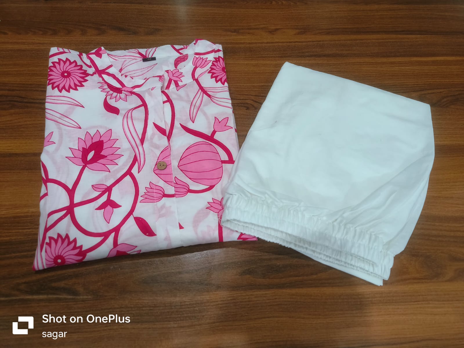 Cotton Co-ord Set - Procin Print