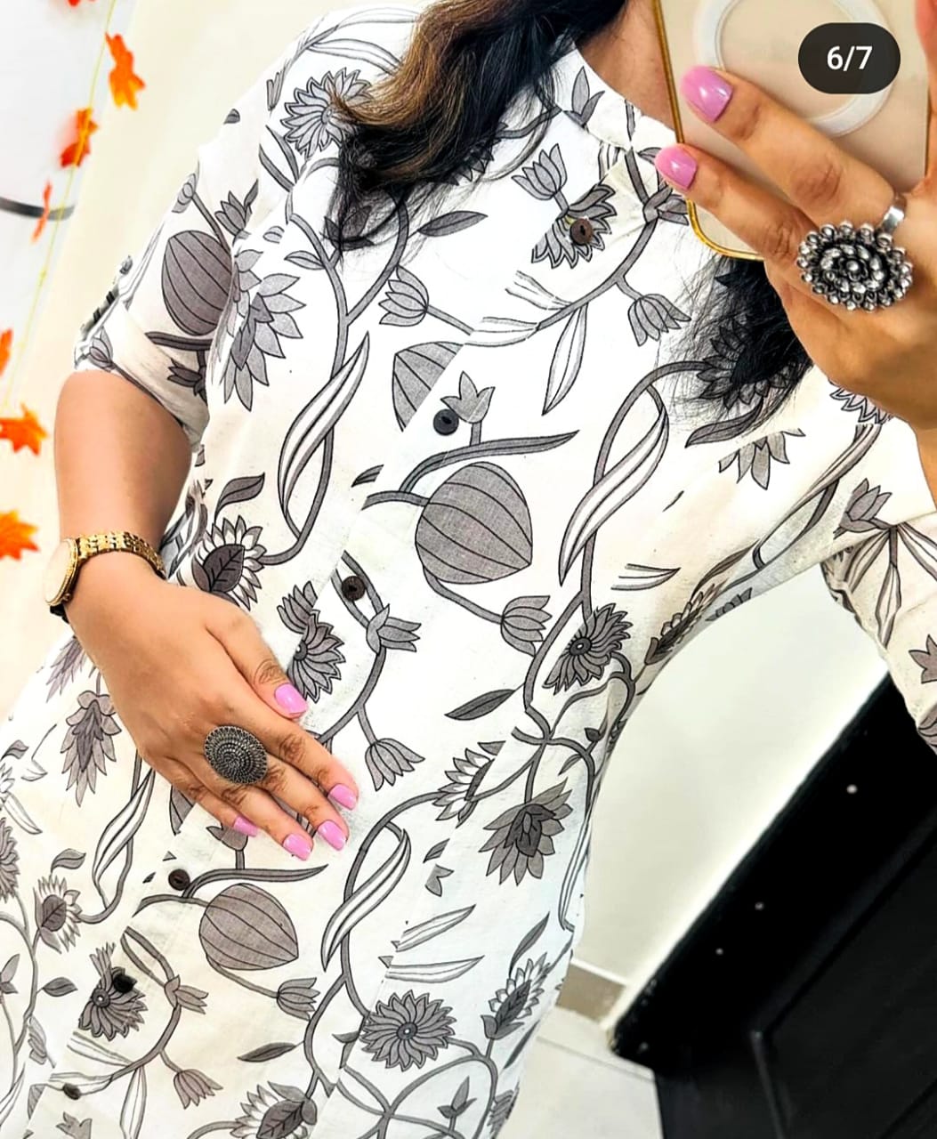Cotton Co-ord Set - Procin Print