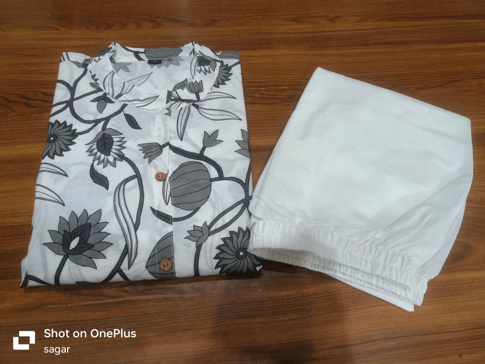Cotton Co-ord Set - Procin Print