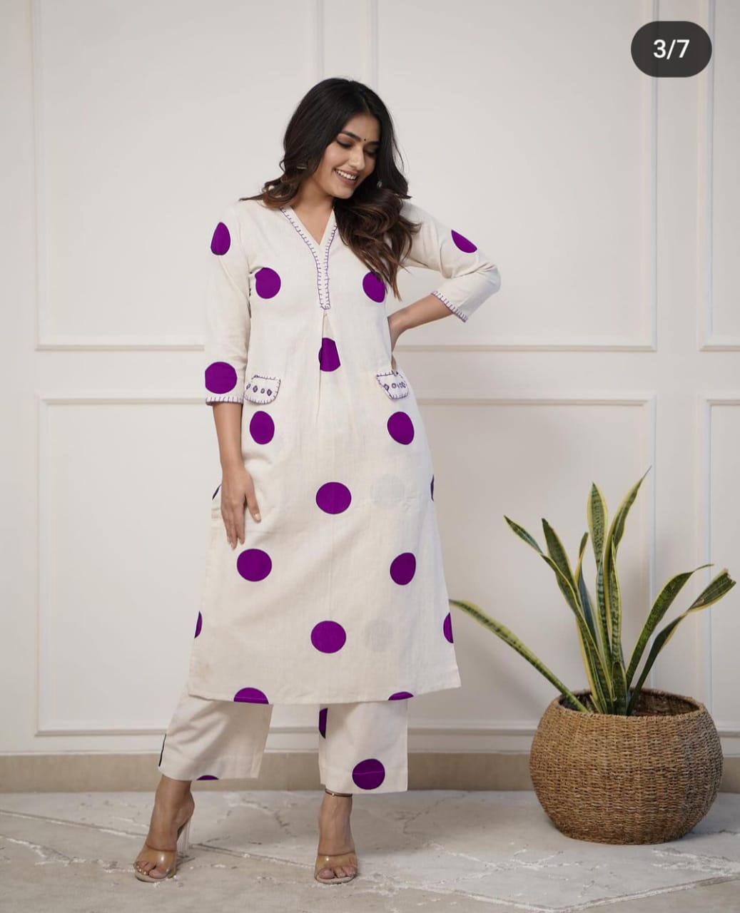 Block Printed Cotton Co-ord Set