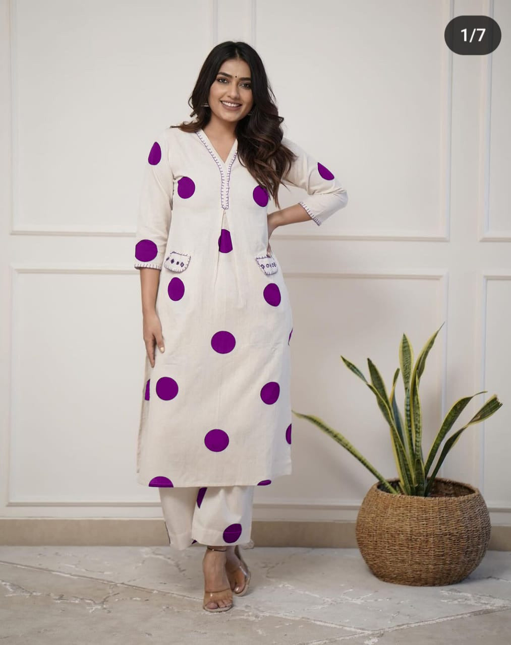 Block Printed Cotton Co-ord Set