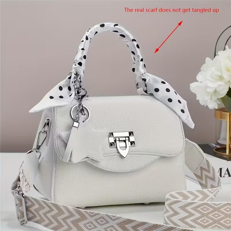 Dai Fei Luxury Forest-Style Small Square Handbag for Women | Elegant Versatile Designer Purse