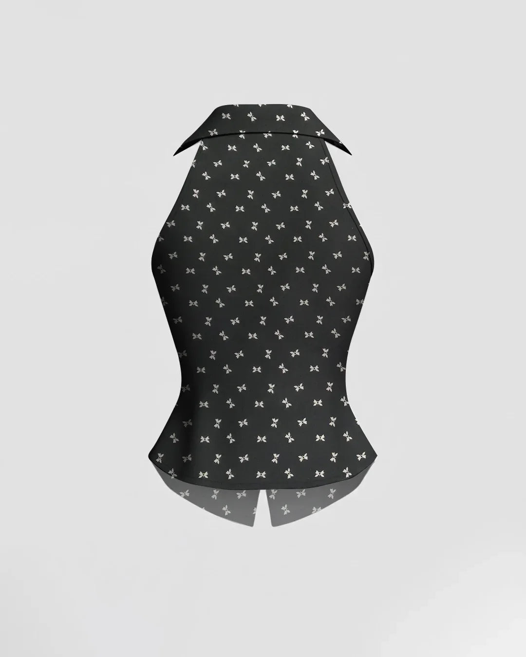 Women’s Sleeveless Collared Casual Top