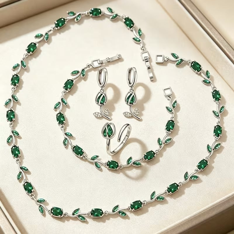 Royal Tulip Crystal Jewelry Collection