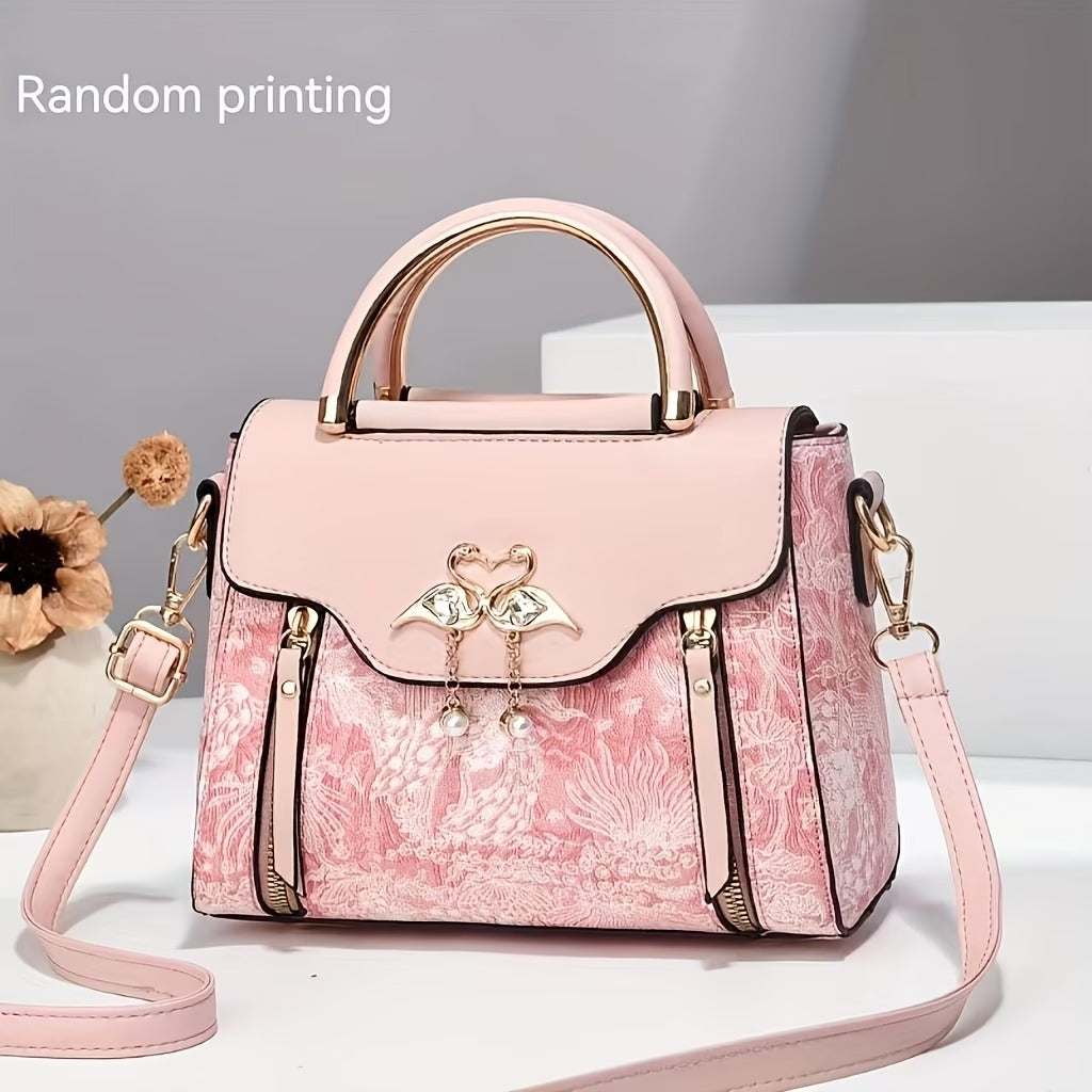 Elara Printed Shoulder Bag