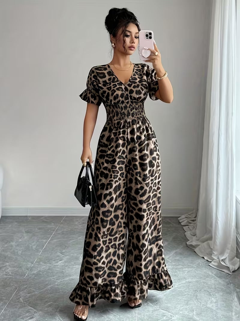 Scarlet Grace Pleated Jumpsuit