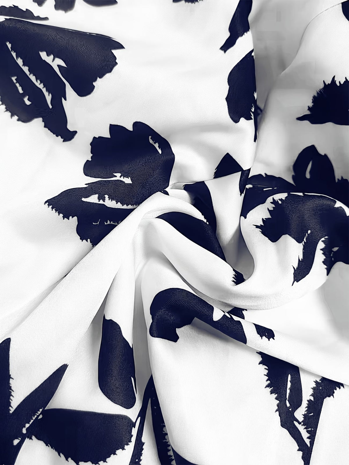 Women's Elegant Printed Shirt & Relaxed Pants Two-Piece Set