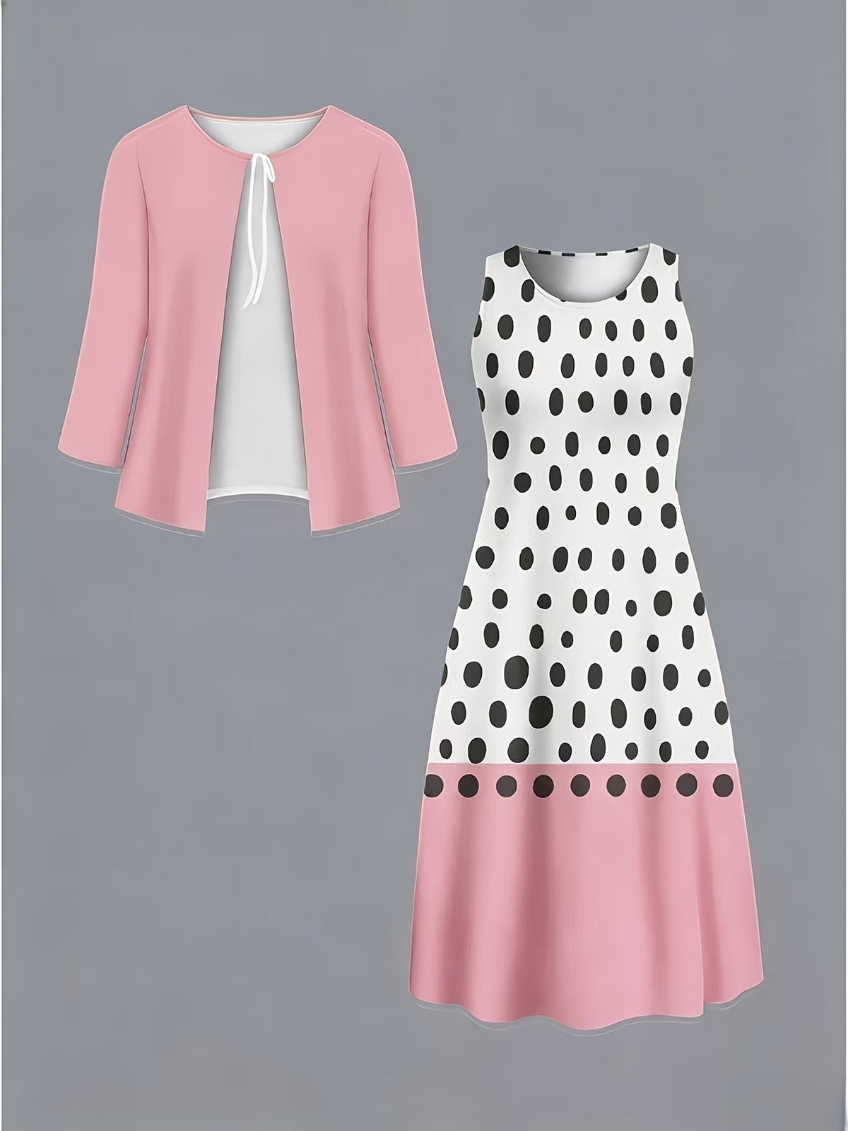 Floral Elegance Maxi Co-Ord Set
