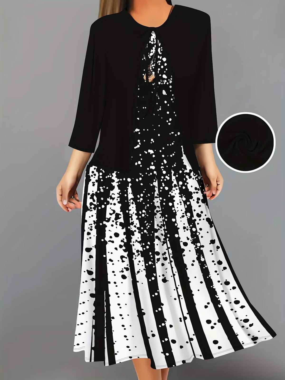 Floral Elegance Maxi Co-Ord Set
