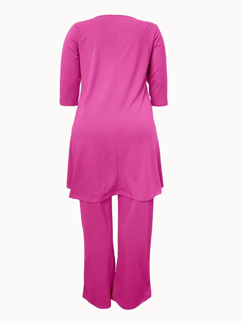 ComfyCurve Plus Size Co-Ord Set