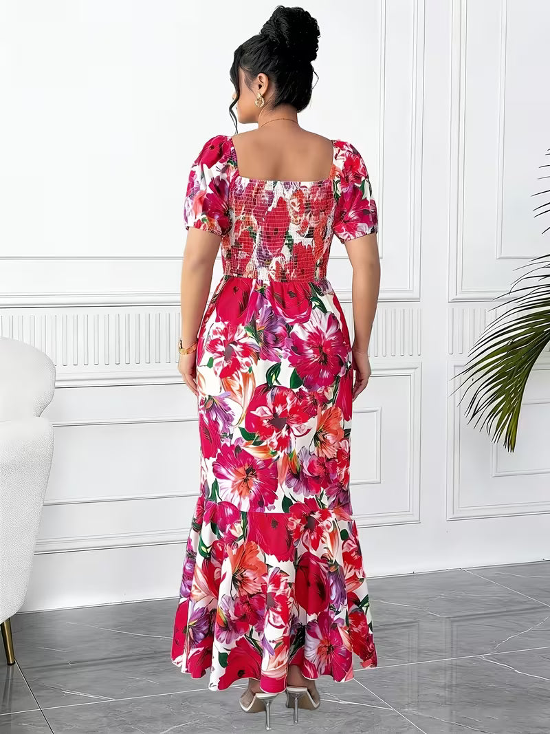 Floral Escape Midi Dress