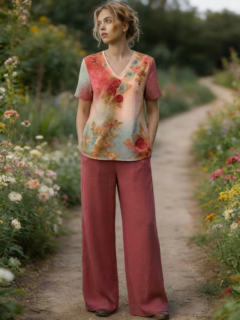 Boho Floral Vacation Set
