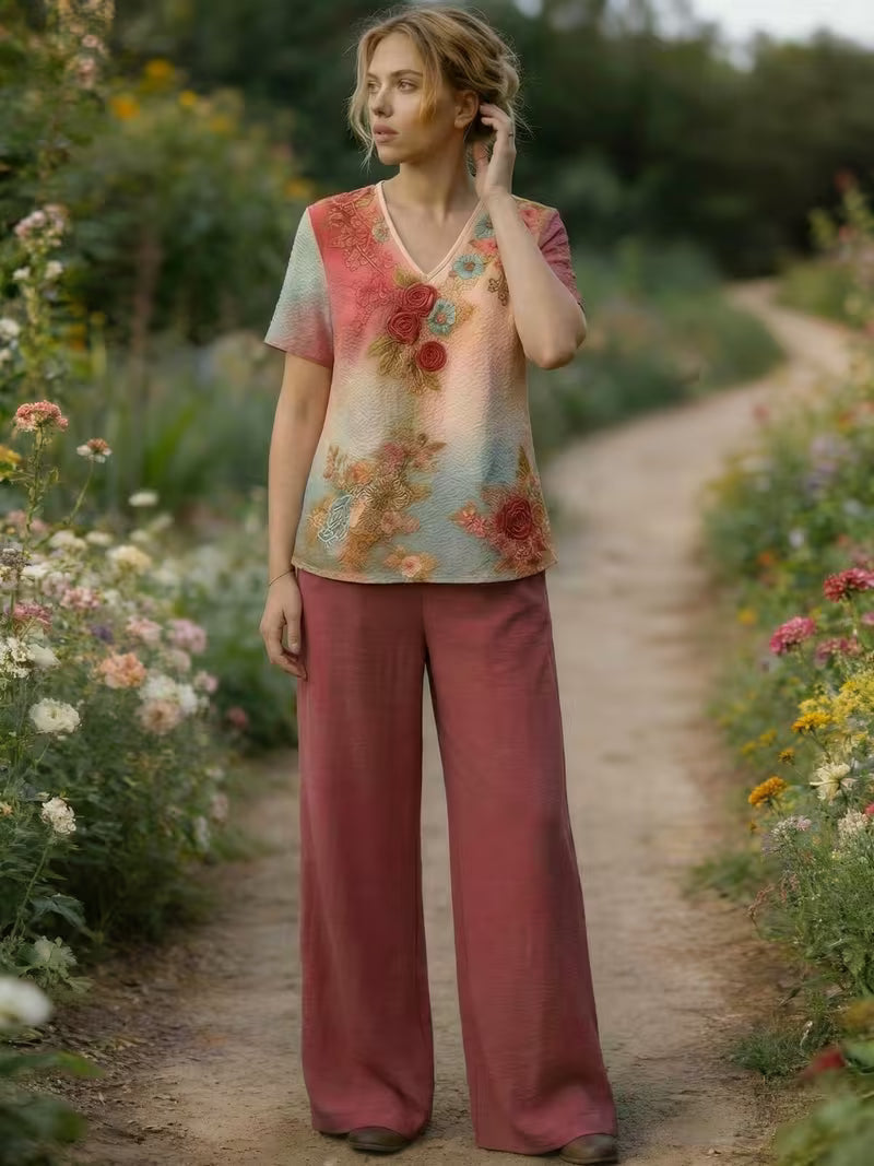 Boho Floral Vacation Set