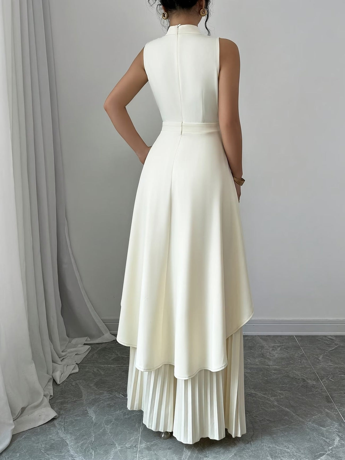 Urban Grace Pleated Pants Ensemble