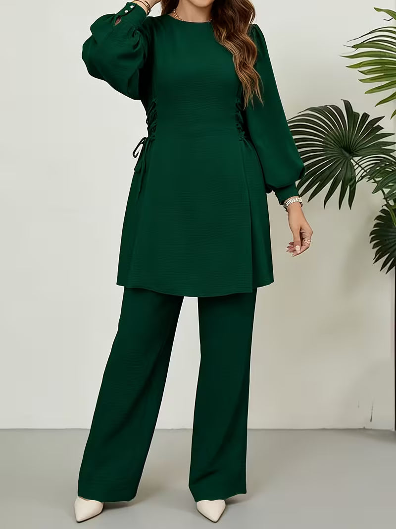 Middle Eastern Arabian 2pcs Abaya Set