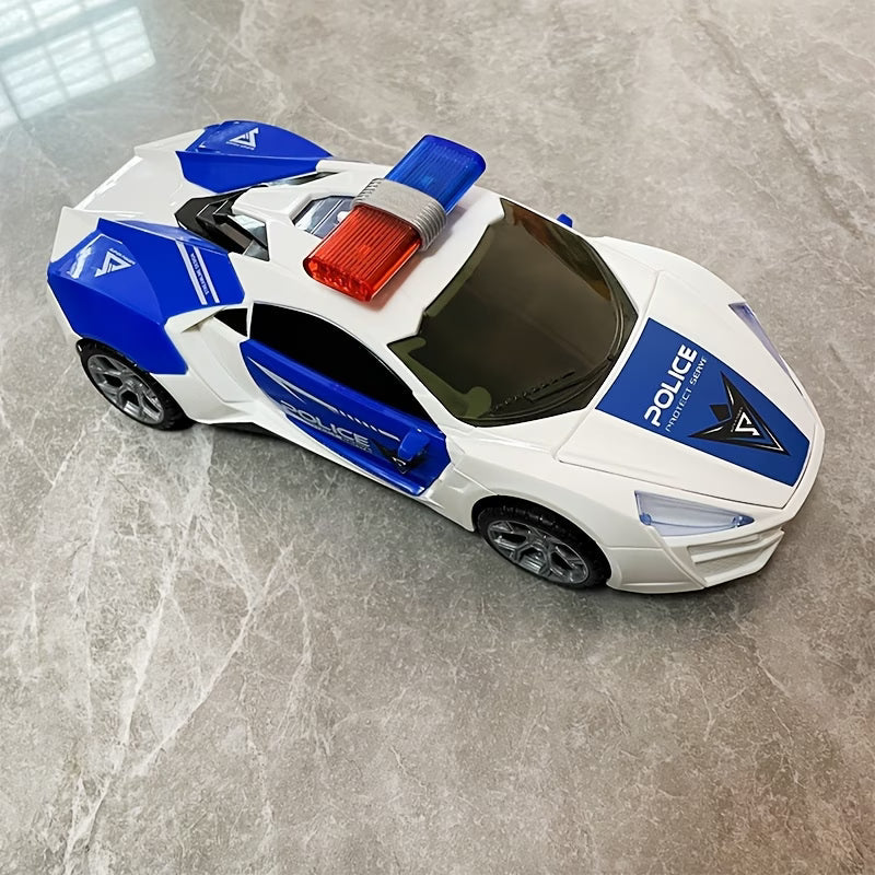 Glowing Police Toy with Lights & Music