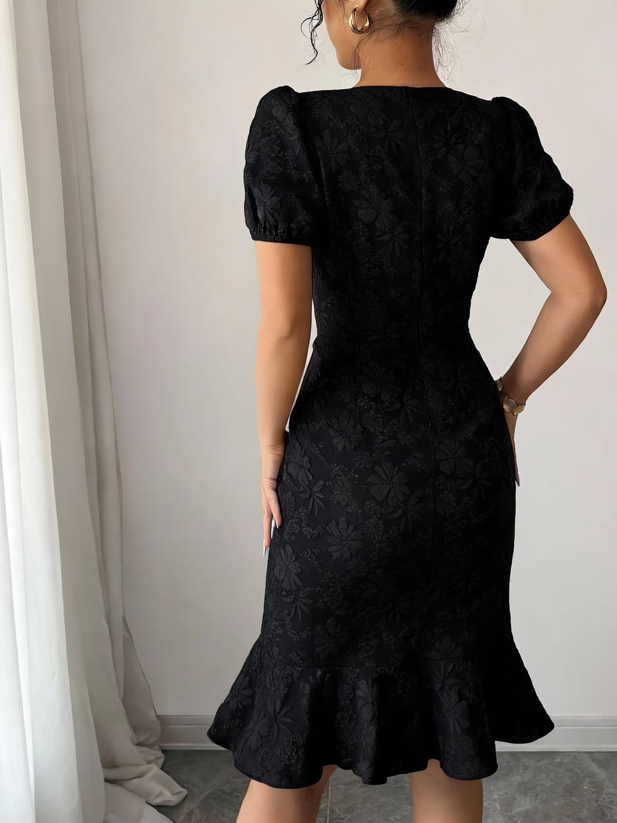 Women’s Summer Floral Bodycon Party Dress
