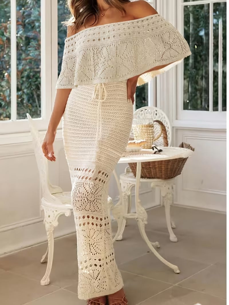 Vacay Muse Off-Shoulder Dress