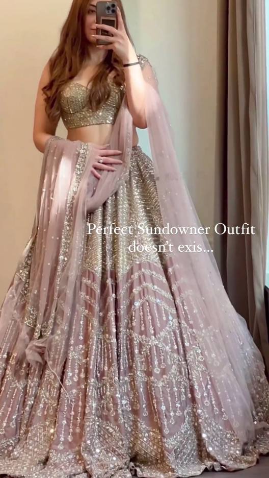 Baby Pink Satin Silk Embroidered Lehenga Choli Set with Net Dupatta – Zari, Sequin & Dori Work