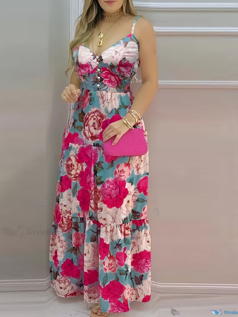 Floral Escape Midi Dress