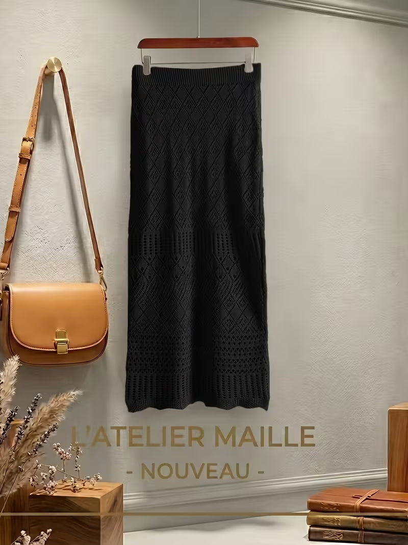 French Chic Hollow Out 2pcs Set