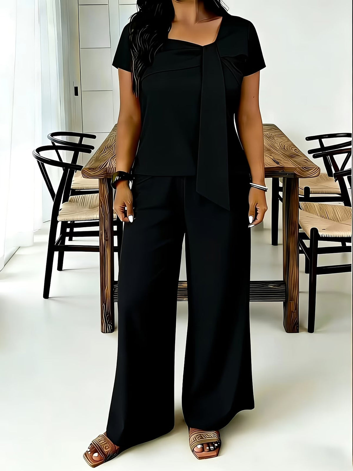 Elegant Flow Co-Ord Set