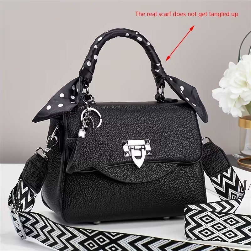 Dai Fei Luxury Forest-Style Small Square Handbag for Women | Elegant Versatile Designer Purse