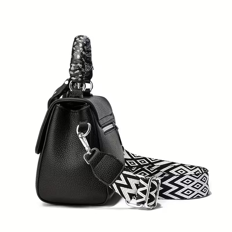 Dai Fei Luxury Forest-Style Small Square Handbag for Women | Elegant Versatile Designer Purse