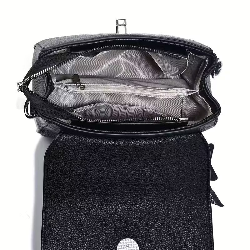 Dai Fei Luxury Forest-Style Small Square Handbag for Women | Elegant Versatile Designer Purse