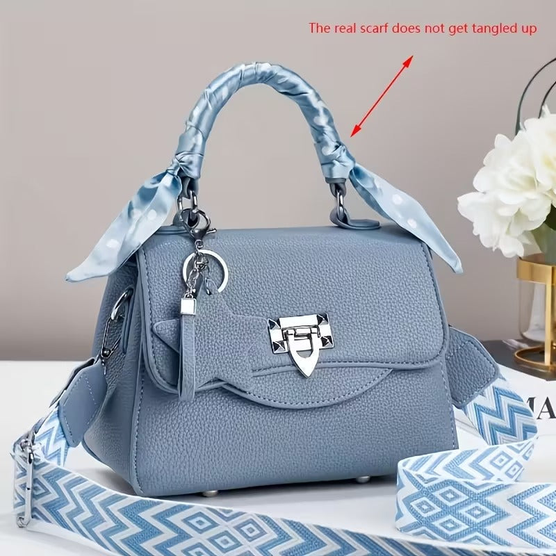 Dai Fei Luxury Forest-Style Small Square Handbag for Women | Elegant Versatile Designer Purse