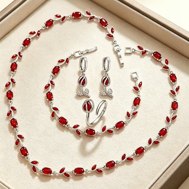 Royal Tulip Crystal Jewelry Collection