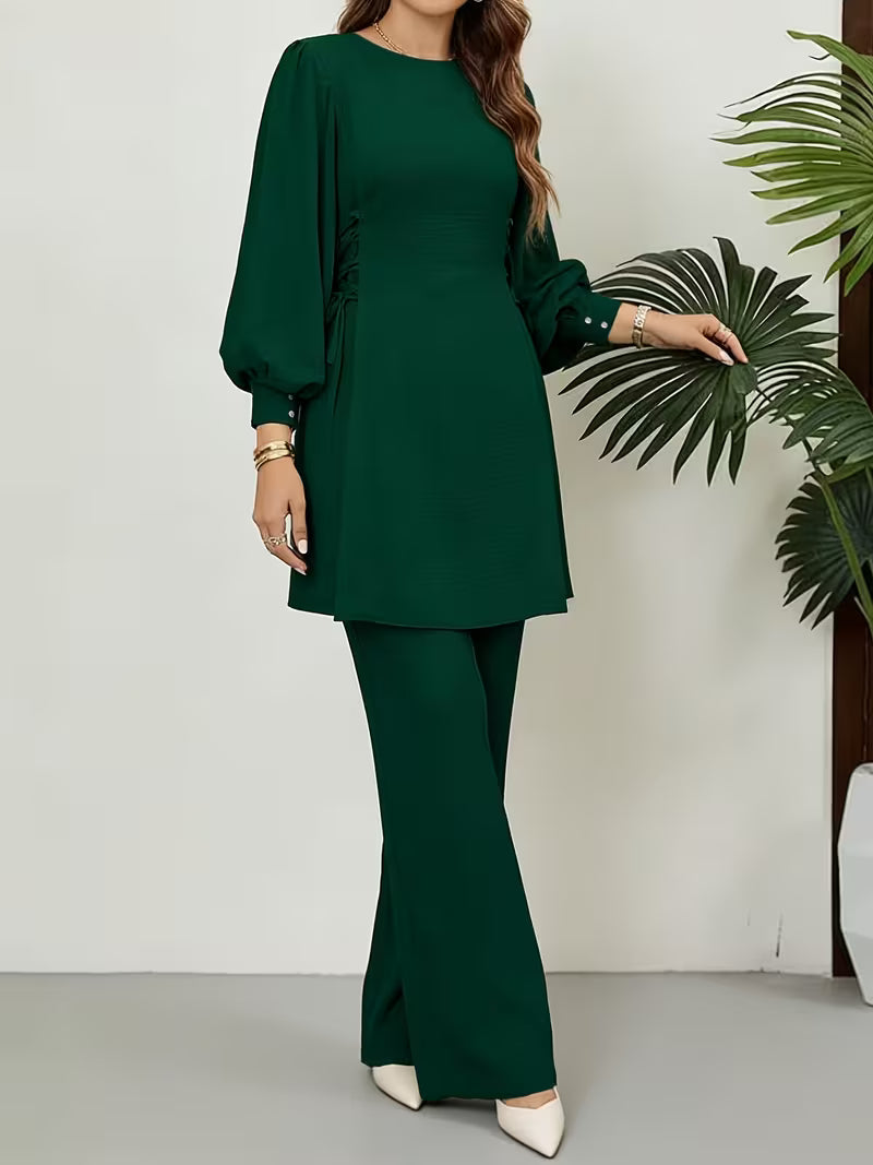 Middle Eastern Arabian 2pcs Abaya Set