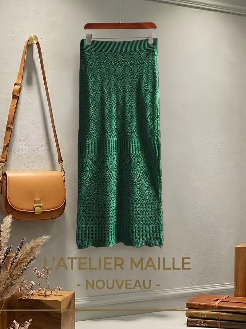 French Chic Hollow Out 2pcs Set