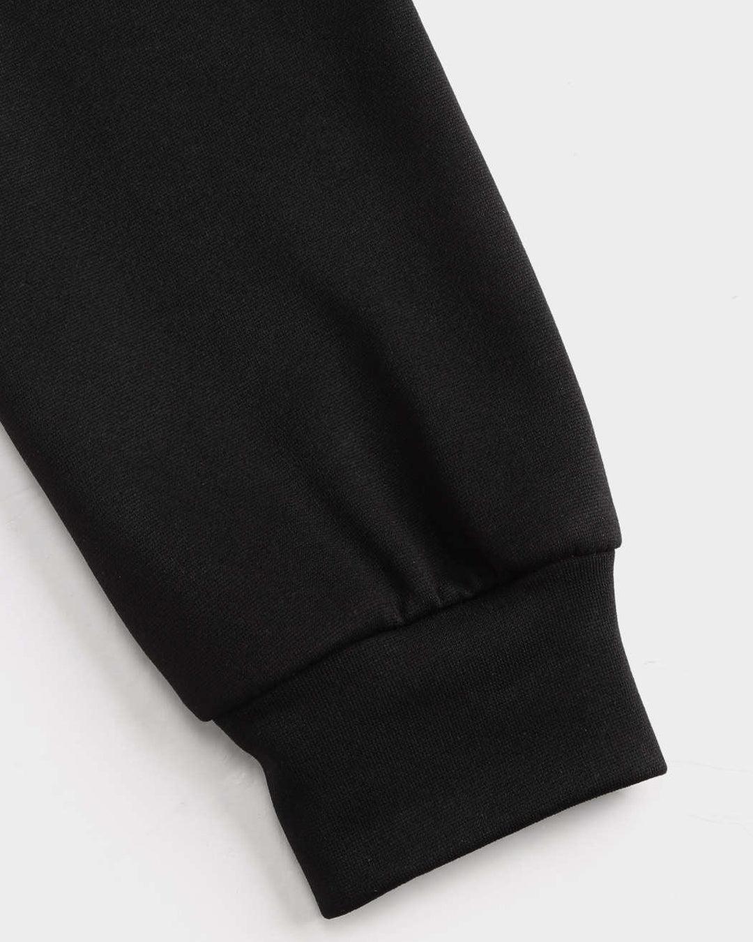 Black Two Piece Dress with Corset Detail and Hoodie Shrug