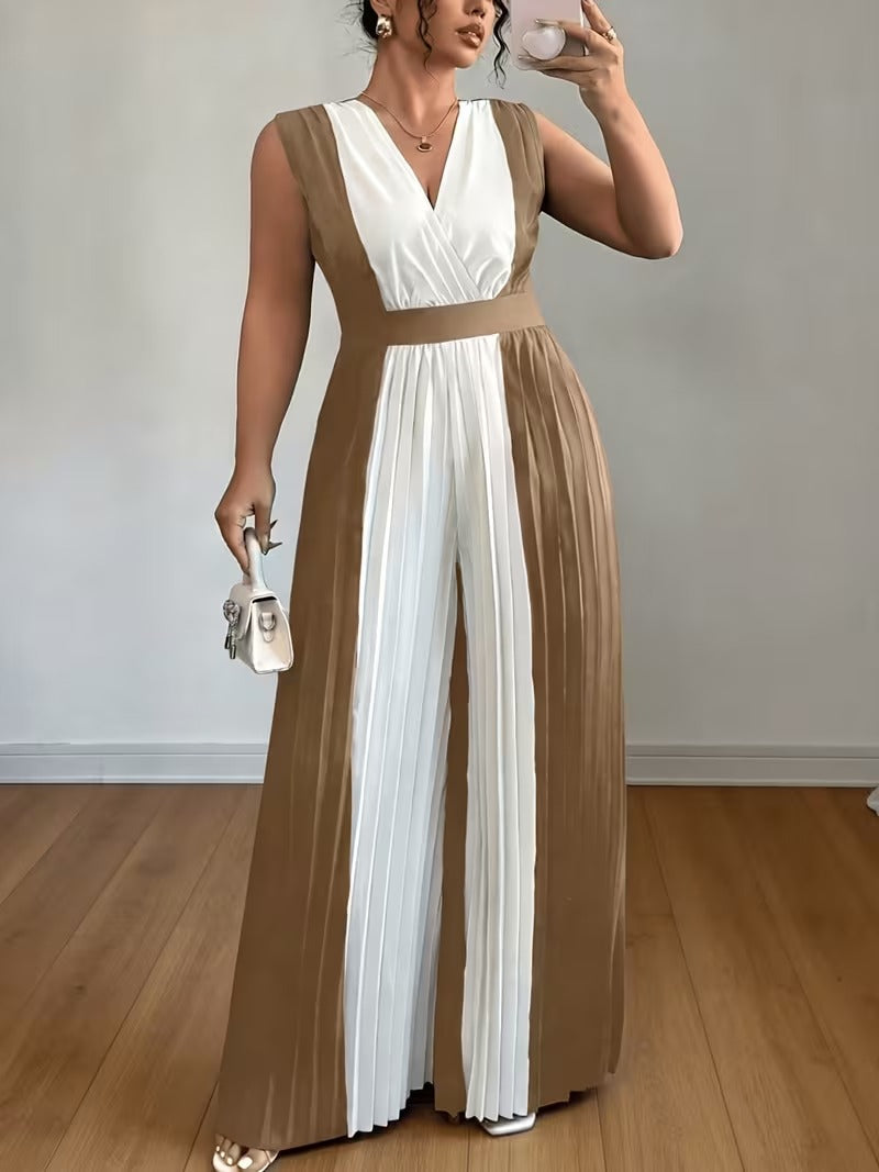 Scarlet Grace Pleated Jumpsuit