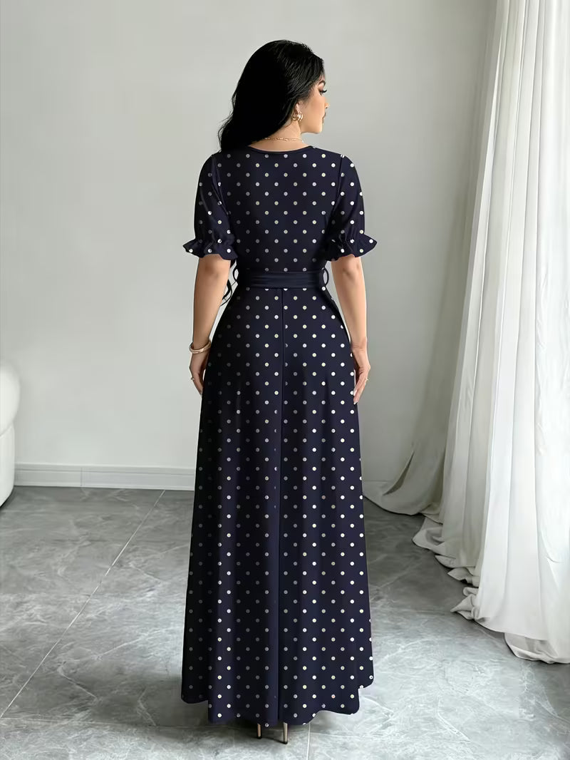 Floral Grace Waist Dress