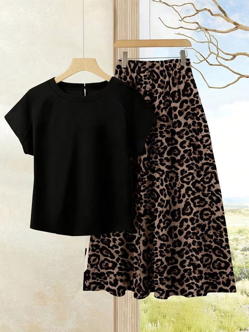 Vintage Bloom Vacation Skirt Set