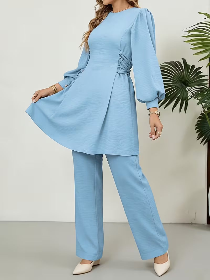 Middle Eastern Arabian 2pcs Abaya Set