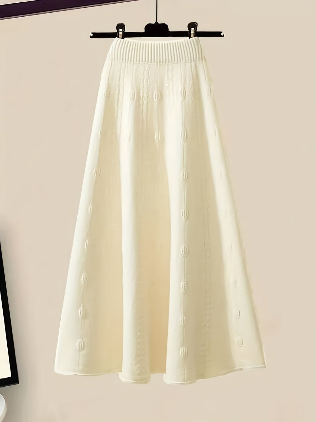 Elegant Sweater & Skirt Two-Piece Set