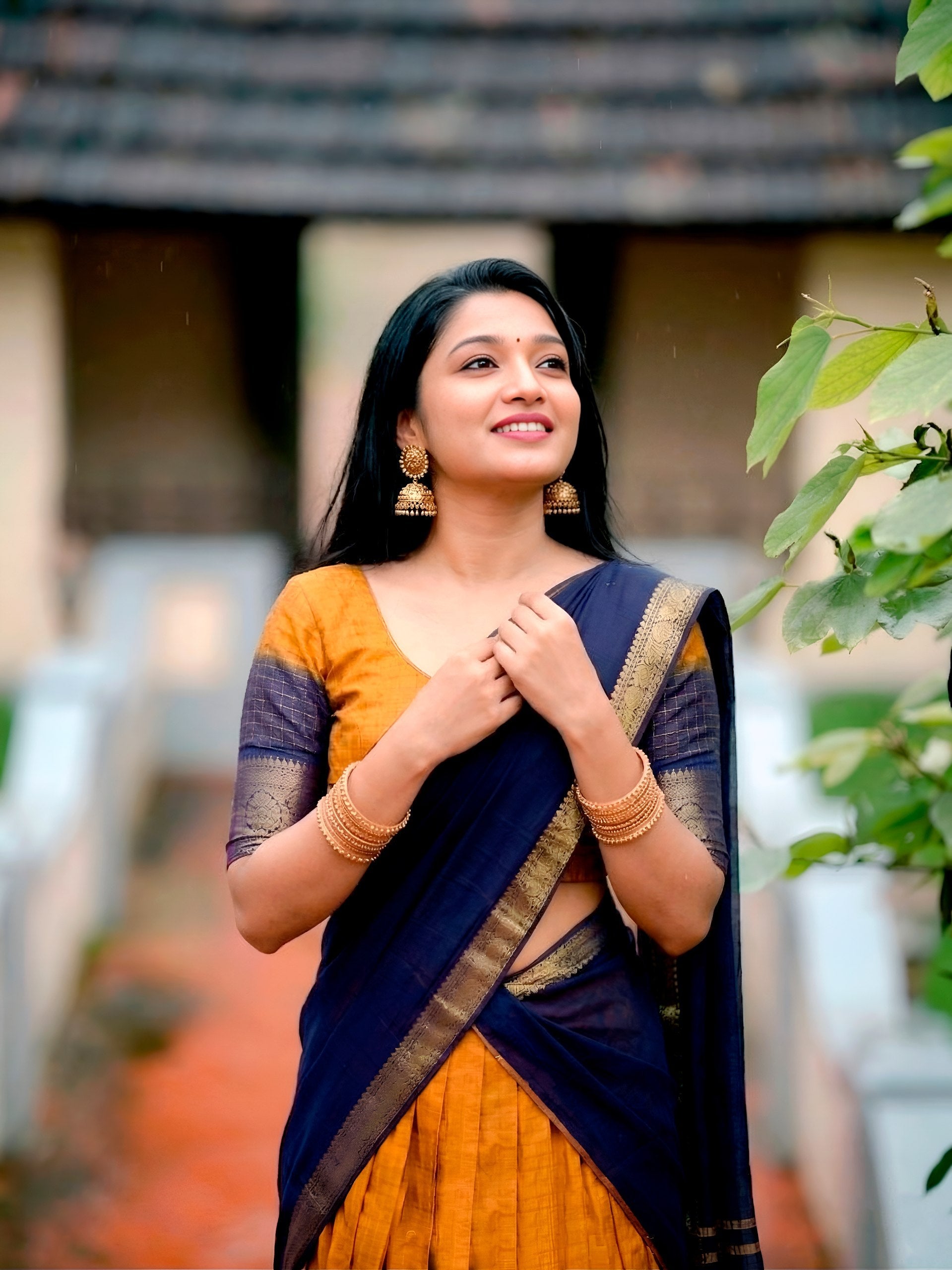 Chex Zari Weaving Lehenga Set