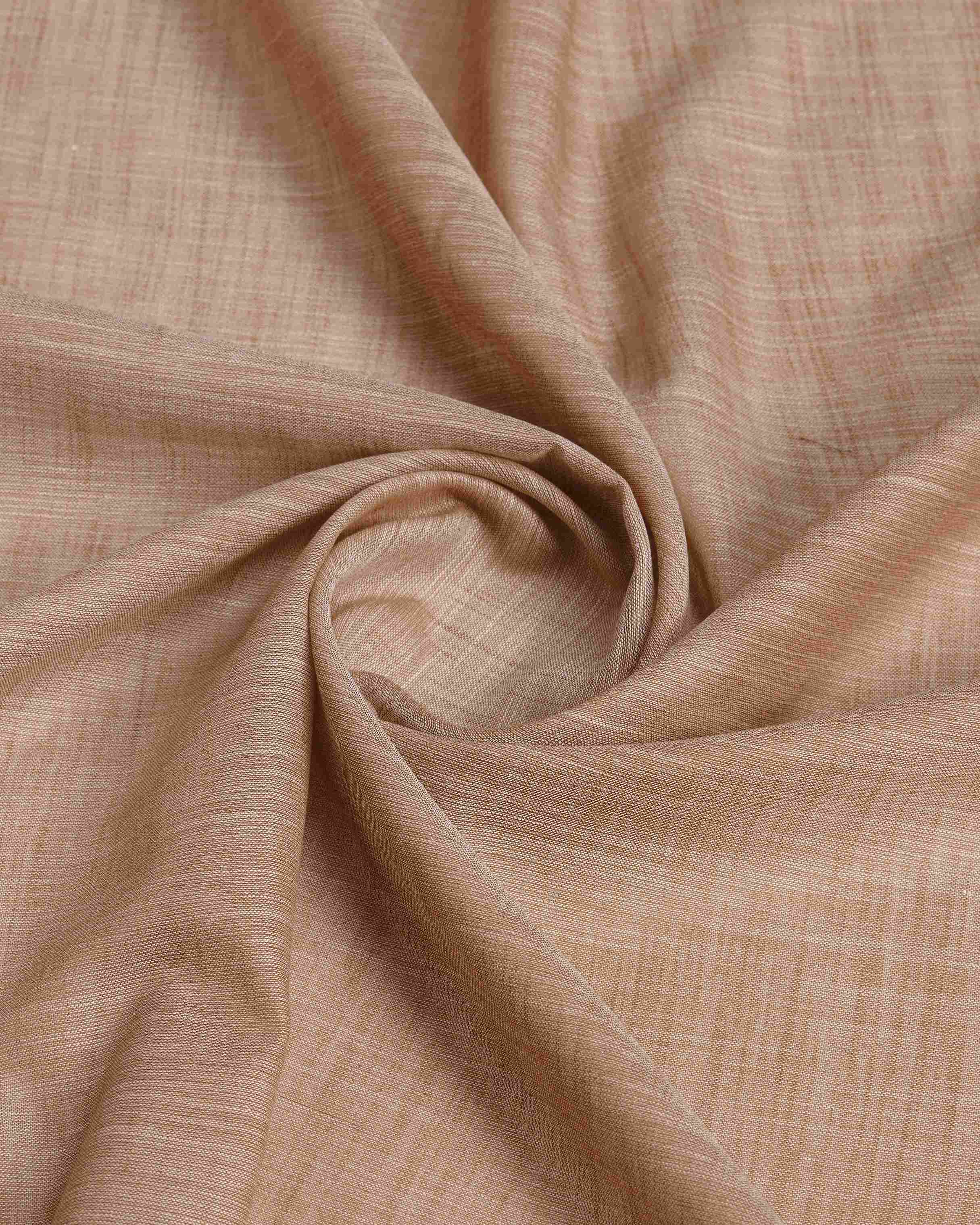 Chiku Elegant Solid Saree with Zari Border – Timeless Grace