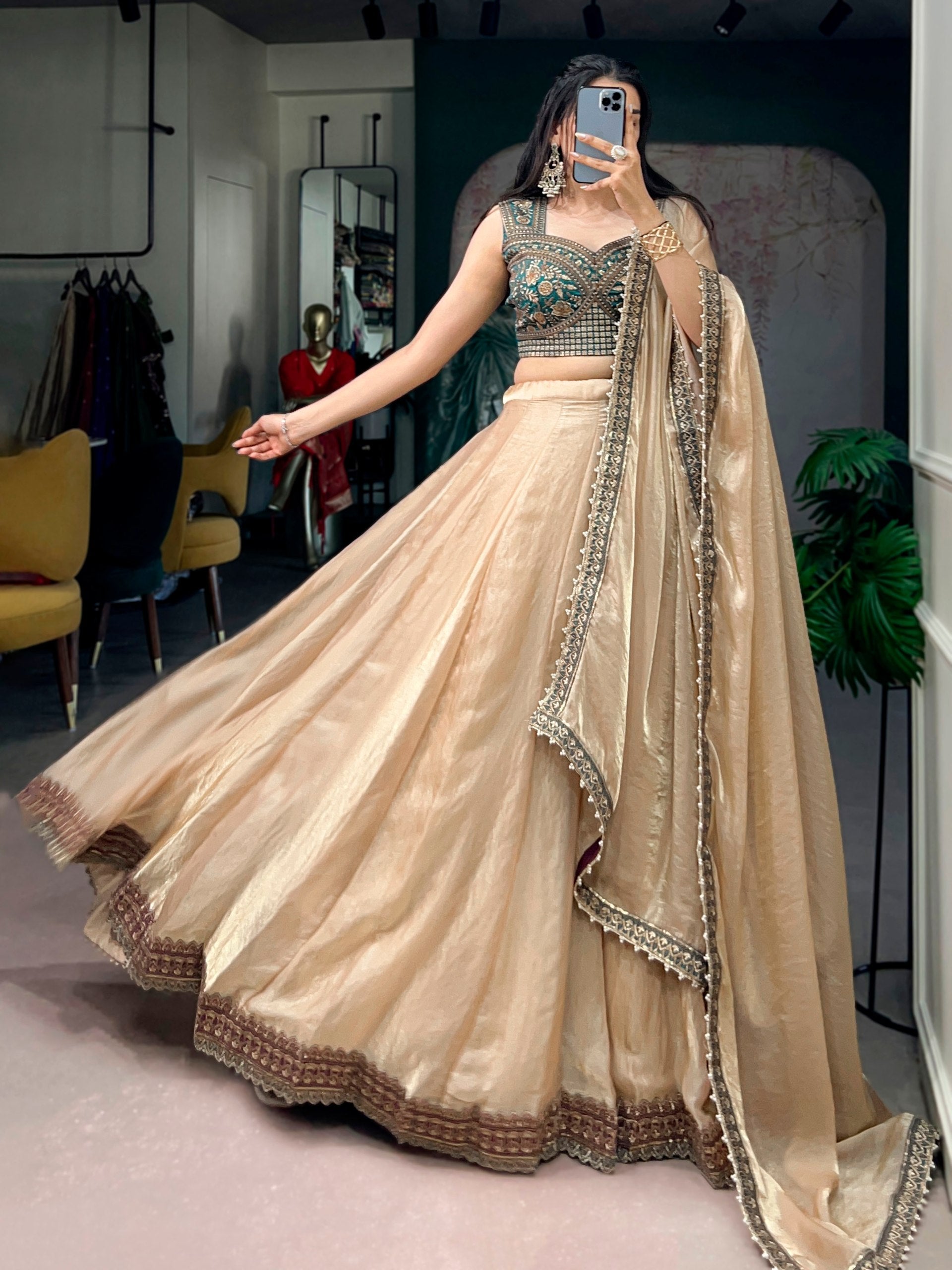 Chiku Festive Glow Lehenga Set