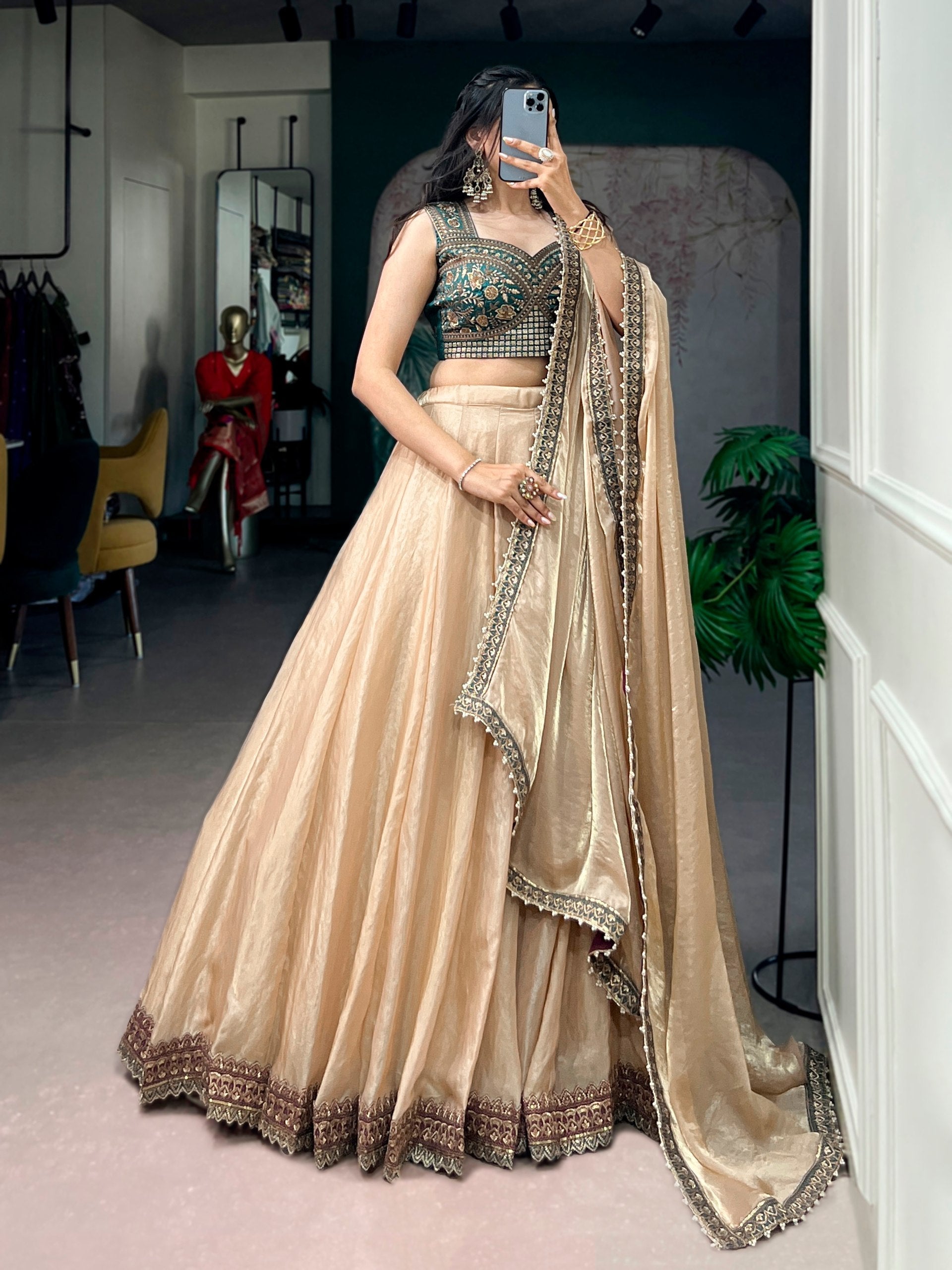 Chiku Festive Glow Lehenga Set