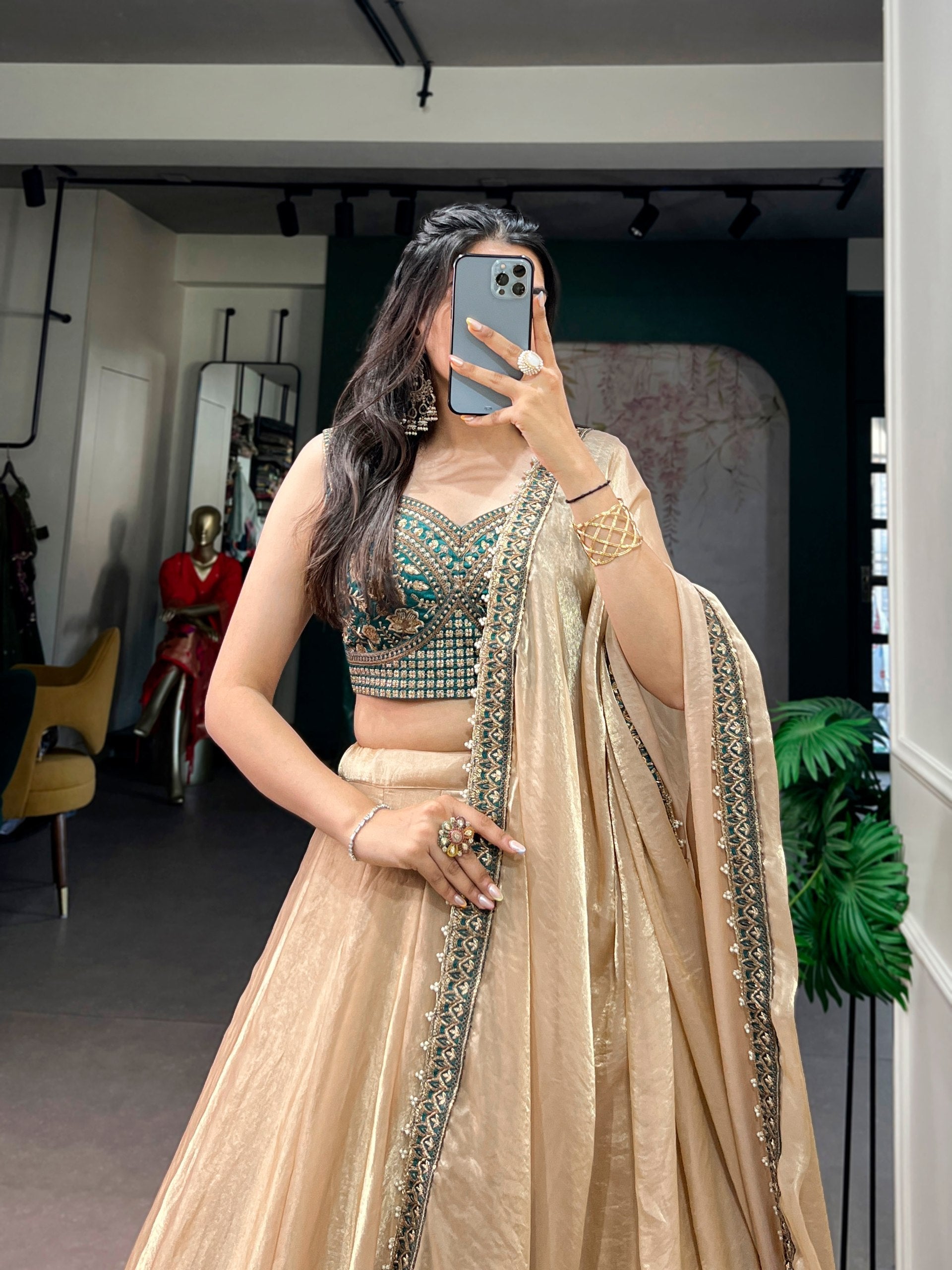 Chiku Festive Glow Lehenga Set