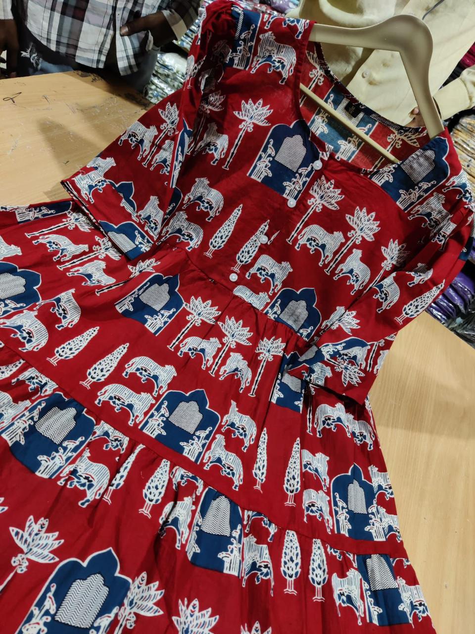 Cotton Middi Dress