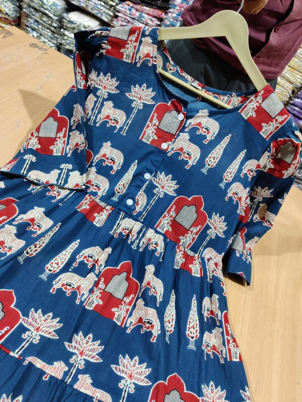 Cotton Middi Dress