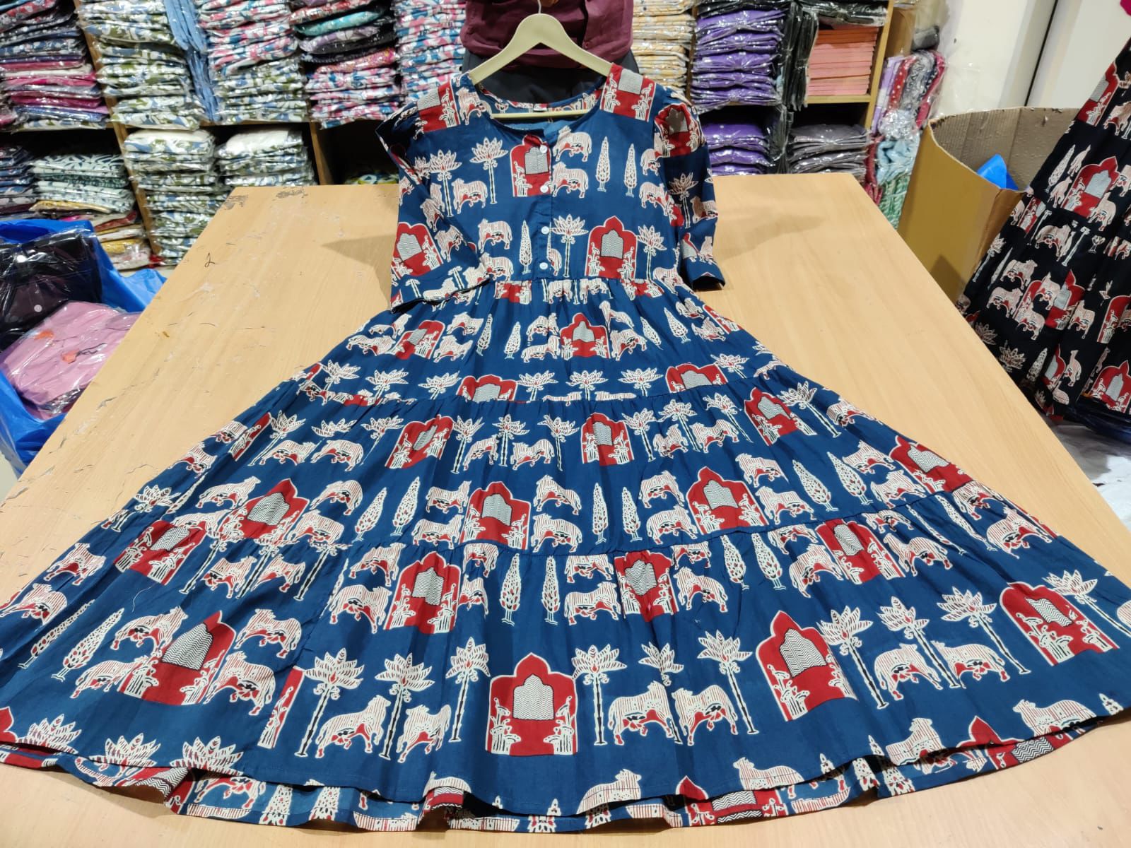 Cotton Middi Dress
