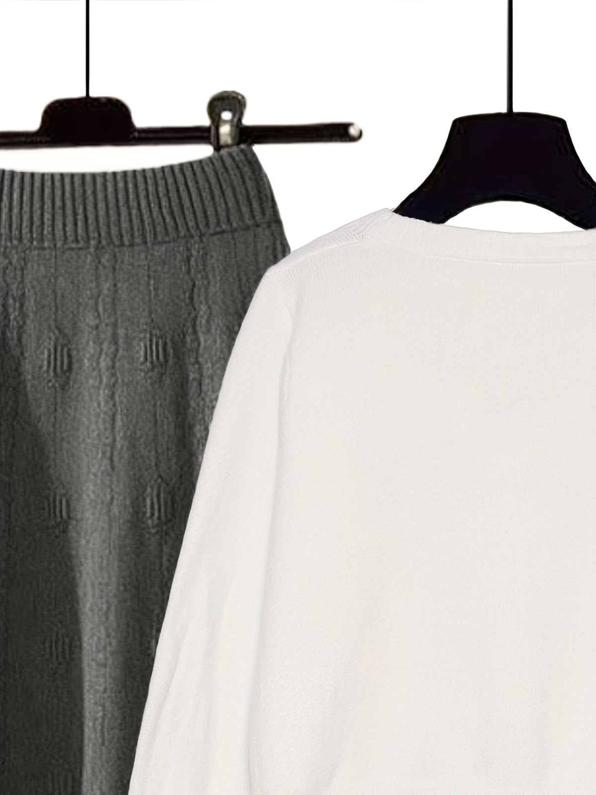 Women’s Knit Top & Skirt Set
